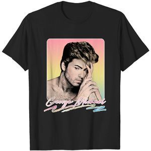 George Michael Faded Look Original Design George Michael T-shirt